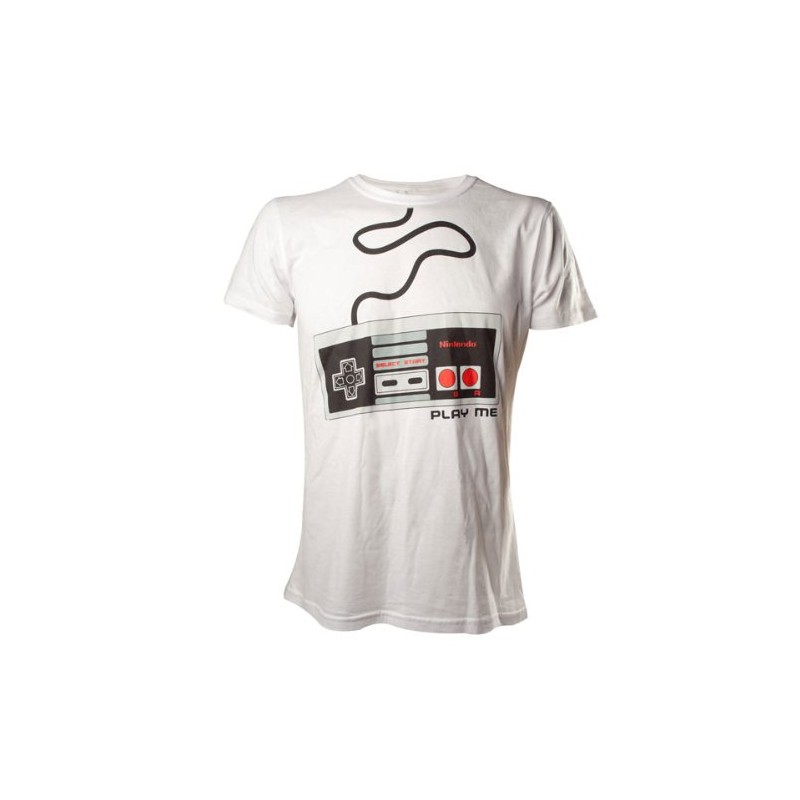 T-shirt Bioworld - Nintendo - Play Me - M Homme 