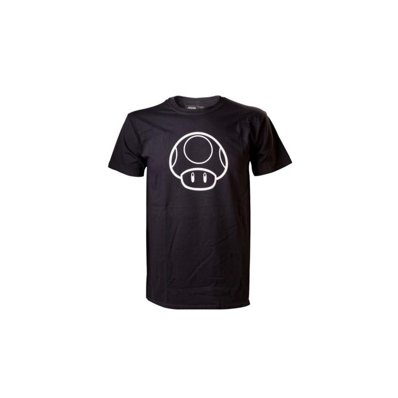 T-shirt Bioworld - Nintendo - Champignon phosphorescent - S Homme 