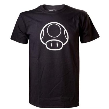 T-shirt Bioworld - Nintendo - Champignon phosphorescent - S Homme