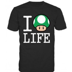T-shirt Bioworld - Nintendo - Life - L Homme 
