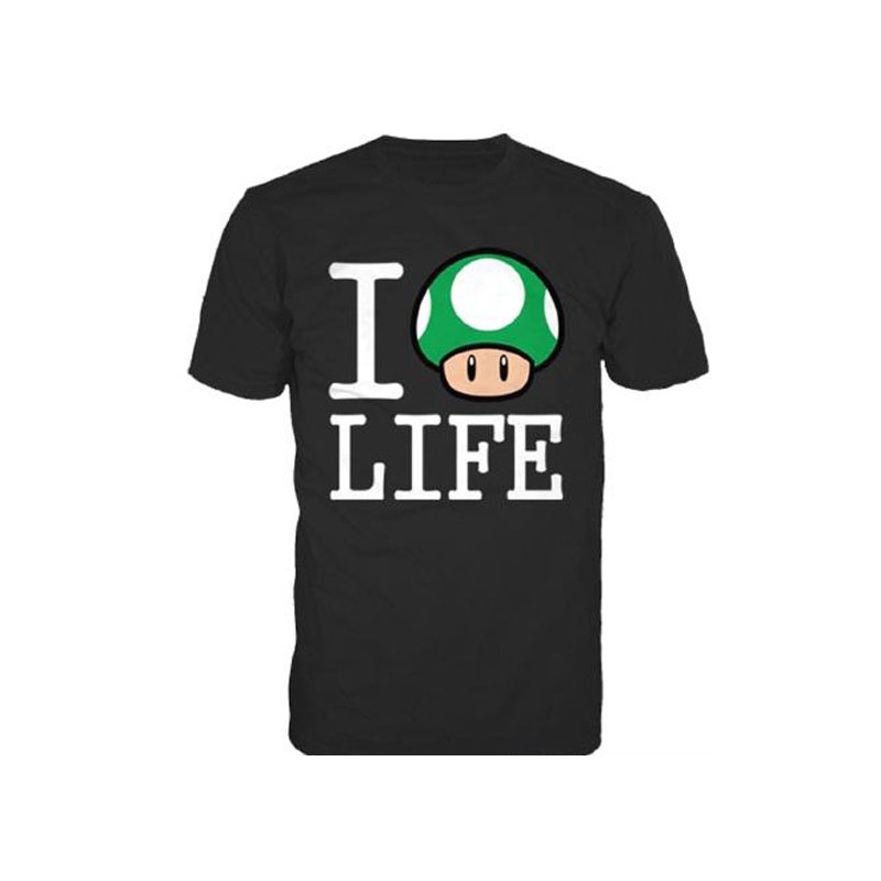 T-shirt Bioworld - Nintendo - Life - L Homme 