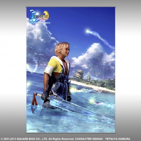 Final Fantasy X HD Remaster - Tidus - Wall Scroll Art