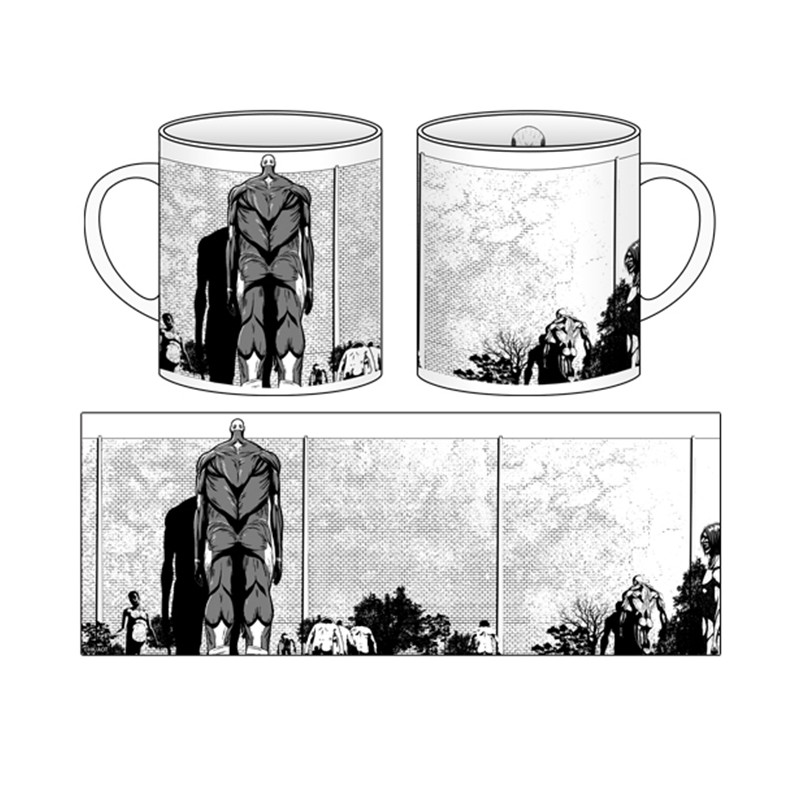 Mug - L'attaque des titans - Titan Colossal + Boîte Cadeau