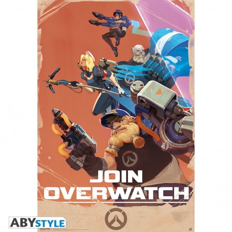 Poster - Propagande - Overwatch - Roulé et filmé