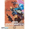Poster - Propagande - Overwatch - Roulé et filmé