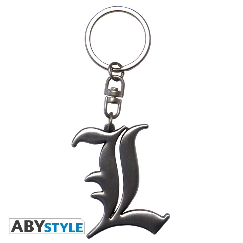 Porte-clefs 3D Métal - L Symbole - Death Note