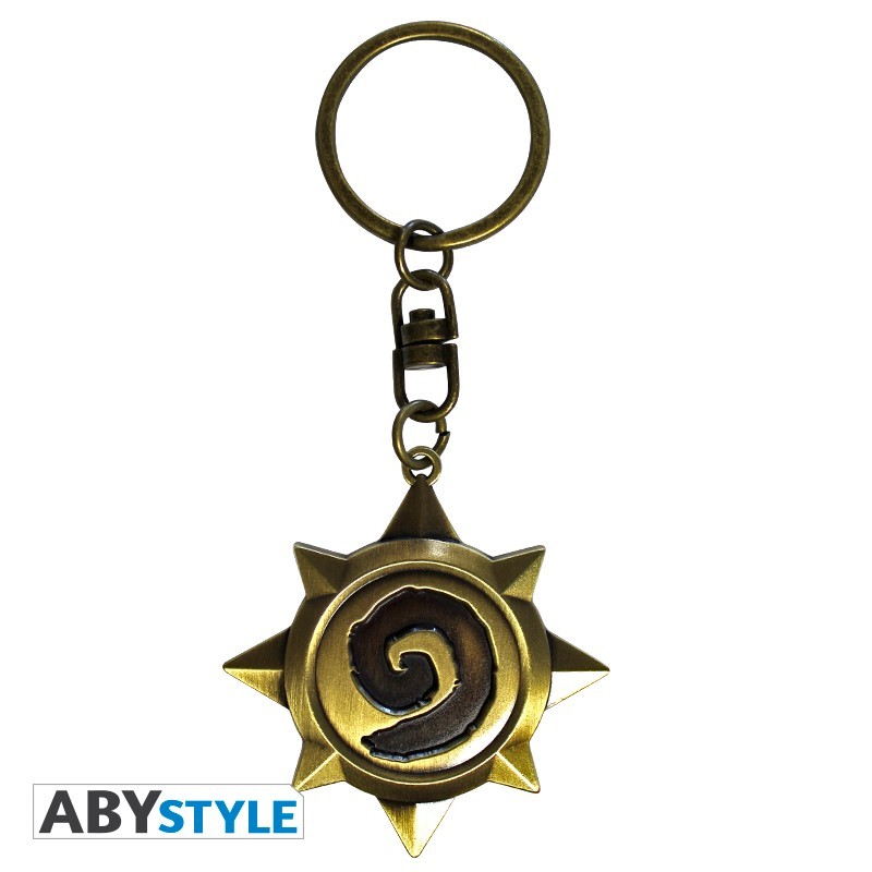 Porte-clefs 3D Métal - Hearthstone - Rosace