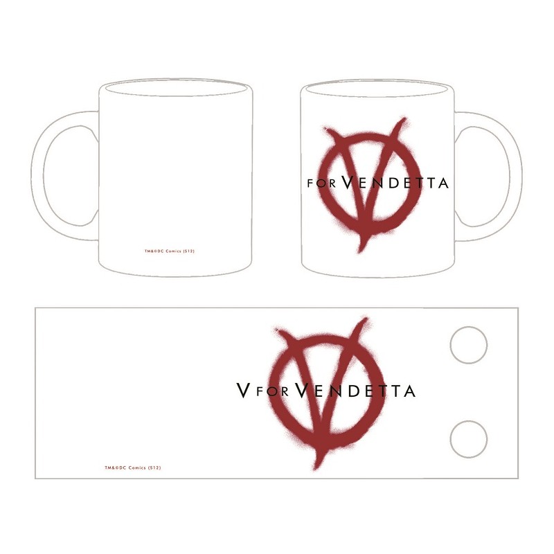 Mug - V for Vendetta - Logo