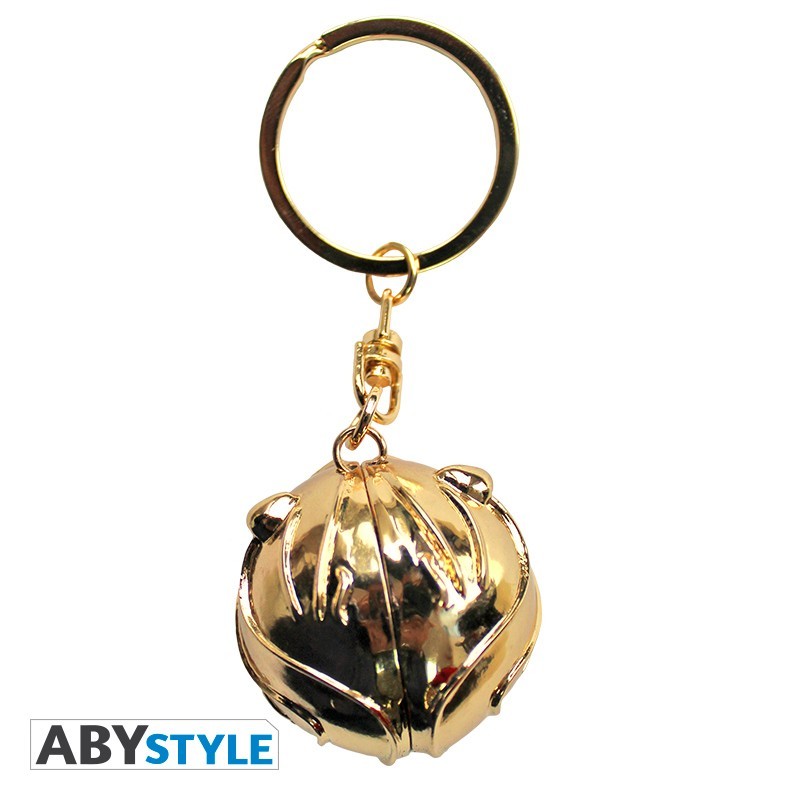 Porte-clefs 3D Métal - Vif d'or - Harry Potter