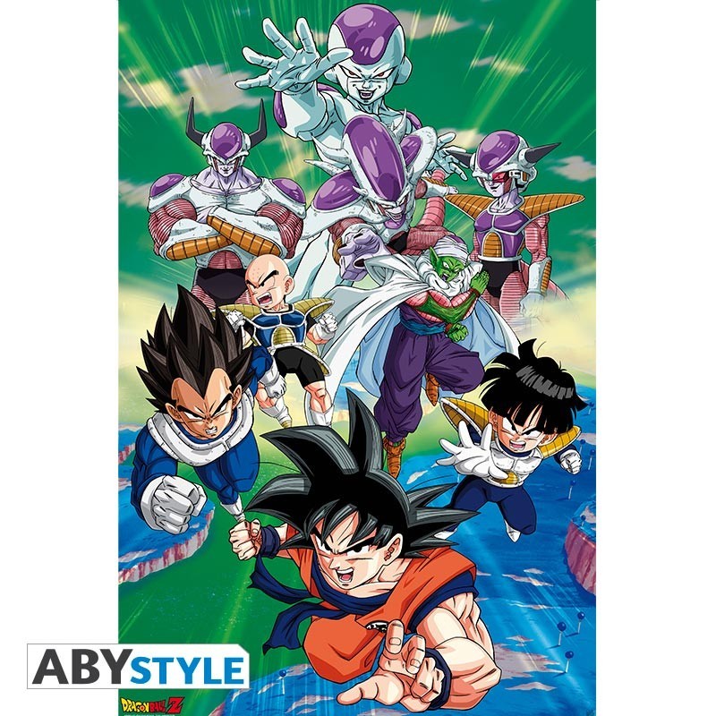 Poster - Arc Freezer - Dragon Ball Z - Roulé et filmé