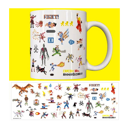 Mug - Capcom - 90's - 30ème anniversaire Capcom