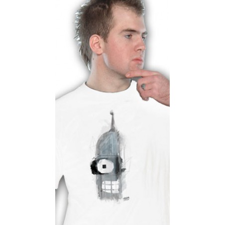 T-shirt Neko - Rodriguez Paint - Futurama - XL Homme 