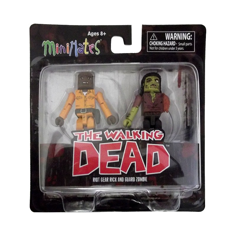 The Walking Dead - Minimates - Dexter et Dreadlock Zombie