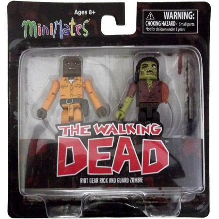 The Walking Dead - Minimates - Dexter et Dreadlock Zombie