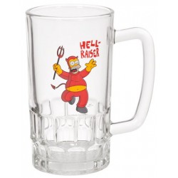 Verre à bière - Homer Hell Raiser - Simpsons + boîte cadeau