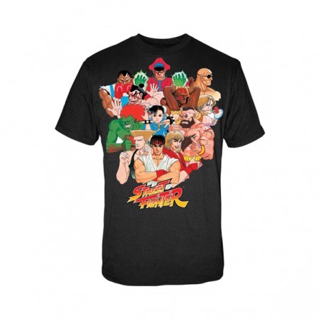 T-shirt - Street Fighter - Character Mens - L Homme 