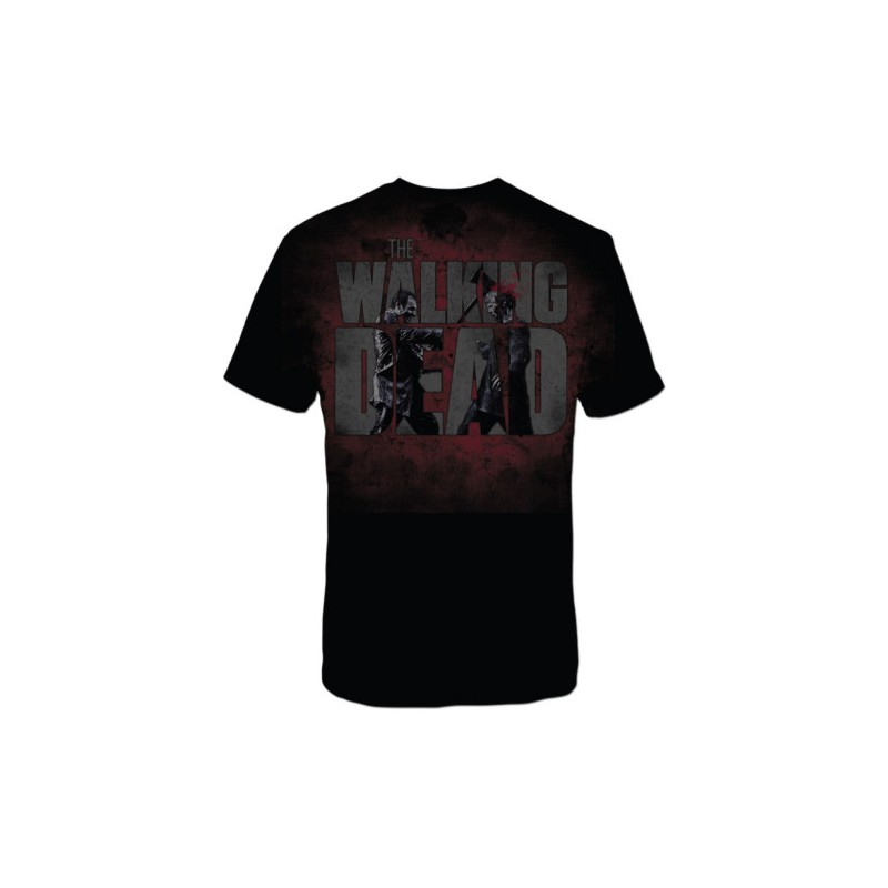 T-shirt - Walking Dead - Axed Zombie - M Homme 