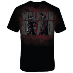 T-shirt - Walking Dead - Axed Zombie - L Homme 