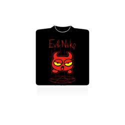T-shirt Neko - Evil Neko -...