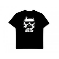 T-shirt Neko - Neko Stop Wars - L Homme 