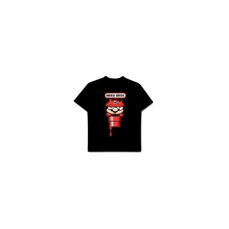 T-shirt Neko - Neko Bros - Noir - L Homme 