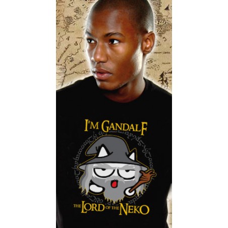 T-shirt Neko - Neko Gandalf - Noir - L Homme