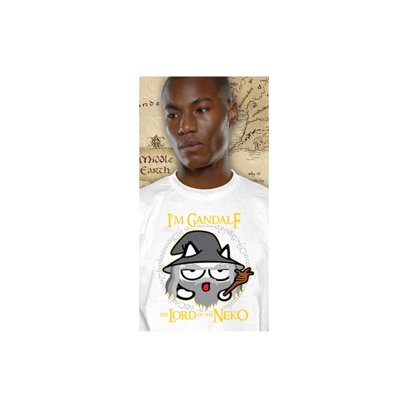 T-shirt Neko - Neko Gandalf - Blanc - L Homme 