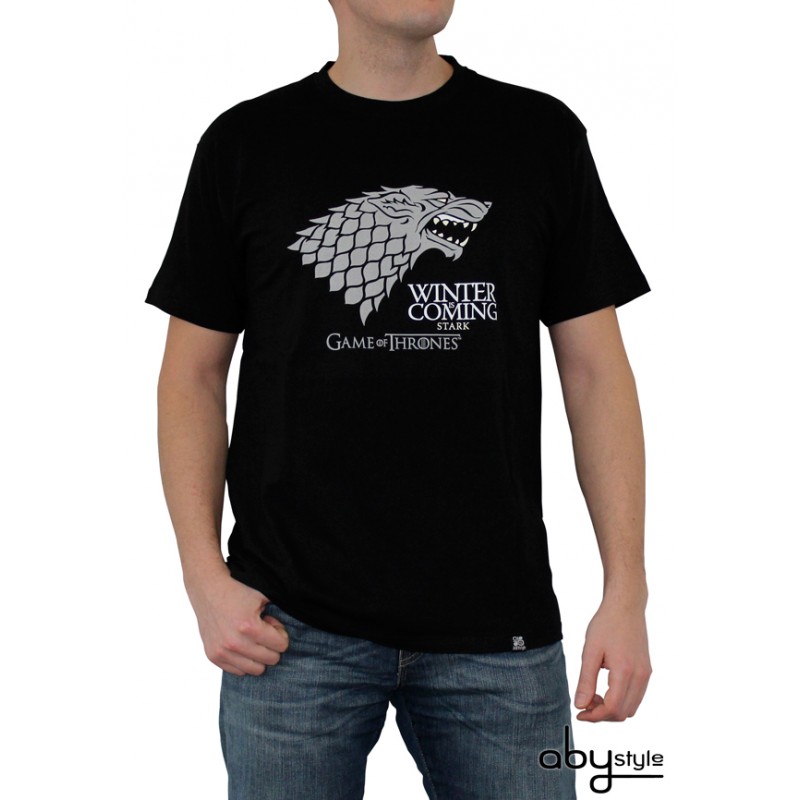 T-shirt Game Of Thrones - Stark (standard) - L Homme 