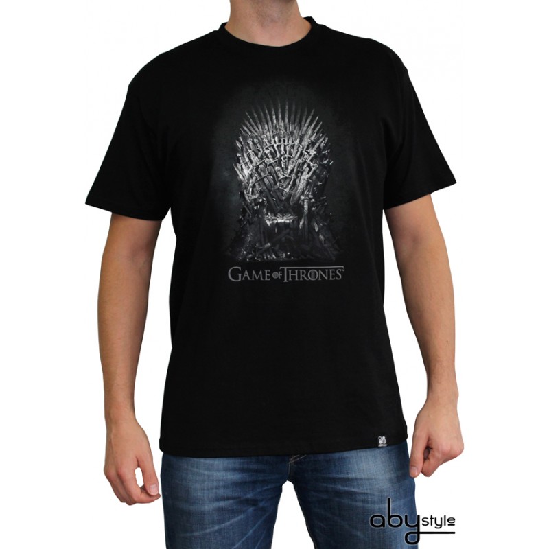 T-shirt Game Of Thrones - Trône de fer - S Homme 