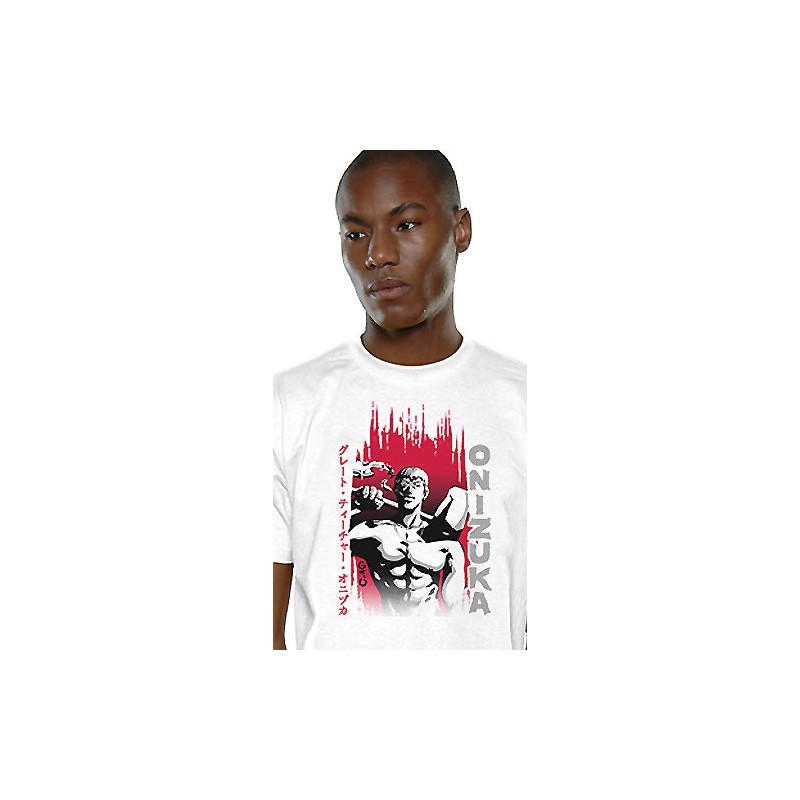 T-shirt Neko - Onizuka - GTO - Blanc - S Homme 