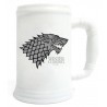 Chope à Bière - Game Of Thrones - "Famille Stark " - Blanche