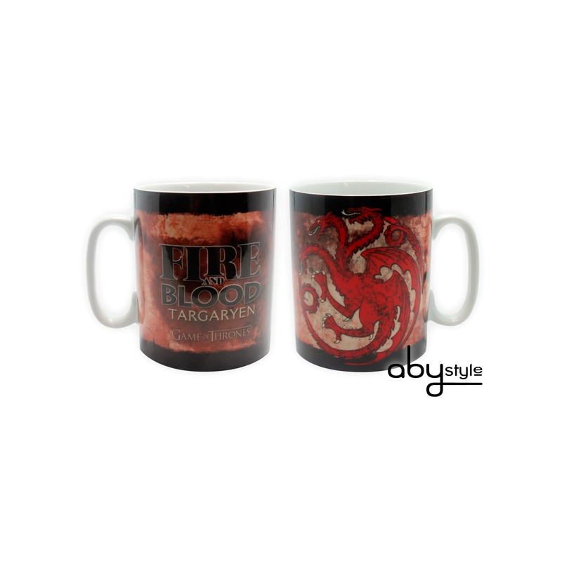 Mug - Game Of Thrones - "Famille Targaryen "</br>