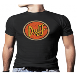 Duff - T-shirt Noir - 100%...