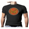 Duff - T-shirt Noir - 100% Coton - Homme 