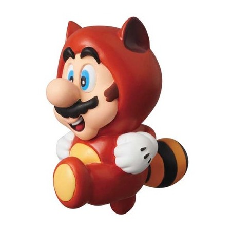 Super Mario Tanuki - Vinyl (7cm) - Version M.Bross III et Wii