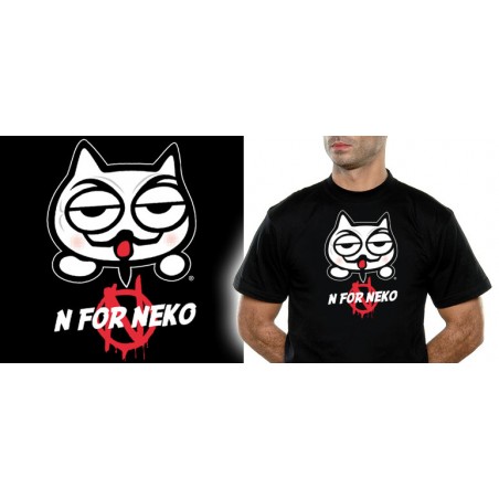 T-shirt Neko - Nekonymous - XL Homme