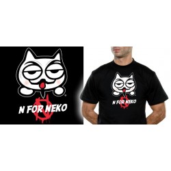 T-shirt Neko - Nekonymous -...