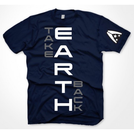 T-shirt Blizzard - Mass Effect 2 - Take Earth Back - L Homme 