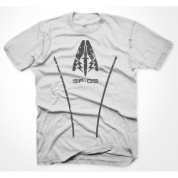 T-shirt Blizzard - Mass Effect 2 - Special Force Grey - L Homme 