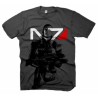 T-shirt Blizzard - Mass Effect 2 - X-Ray Shepard - L Homme 