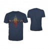 T-shirt BioWorld - Diablo Blue Logo - M Homme 