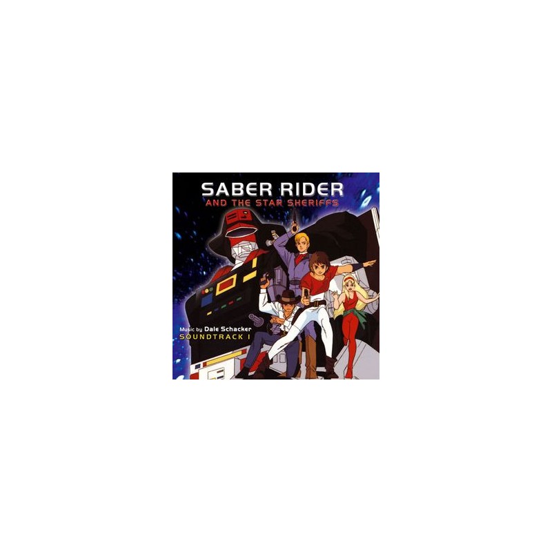 CD - Saber Rider and Star Sheriffs - Soundrack 1