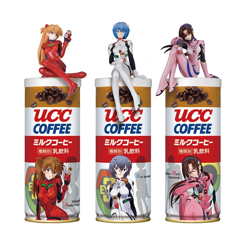 Figurine Evangelion 3.33 Edition "UCC Coffee" (sans café) - facturées par 3