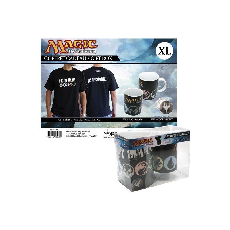 Mug + T-shirt Magic - Pas de Mana - L * - L 