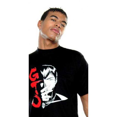 T-shirt Neko - Onizuka Cigarette - GTO - Noir - S Homme