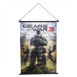 Gears of War 3 - Wall Scroll Art