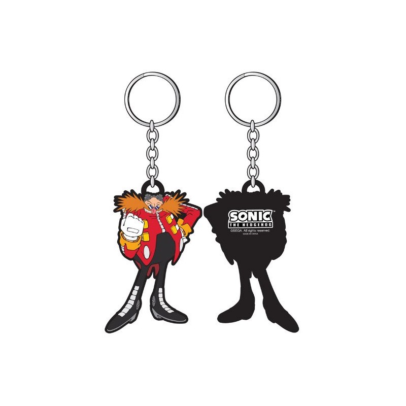 Porte-Clefs Rubber - Sega - Sonic - Dr. Robotnik