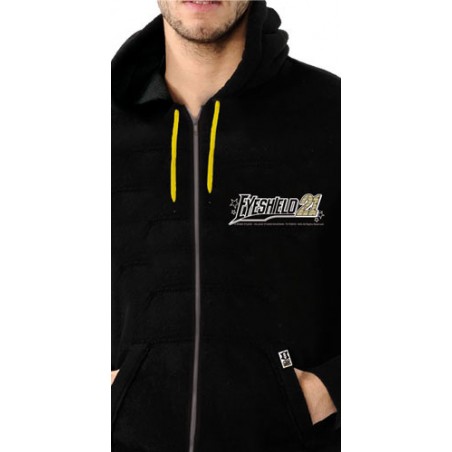 Hoodie Neko - Hiruma - Eyeshield 21 - Noir - XL Unisexe 