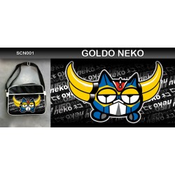 Sac coursier Neko - Goldoneko - Noir