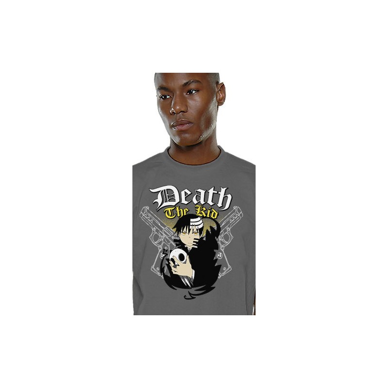 T-shirt Neko - Death the Kid - Soul Eater - Gris - M Homme 